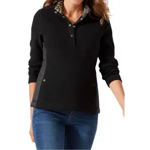 Tommy Bahama Aruba Half Snap Pullover size Large L - Picture 1 of 10